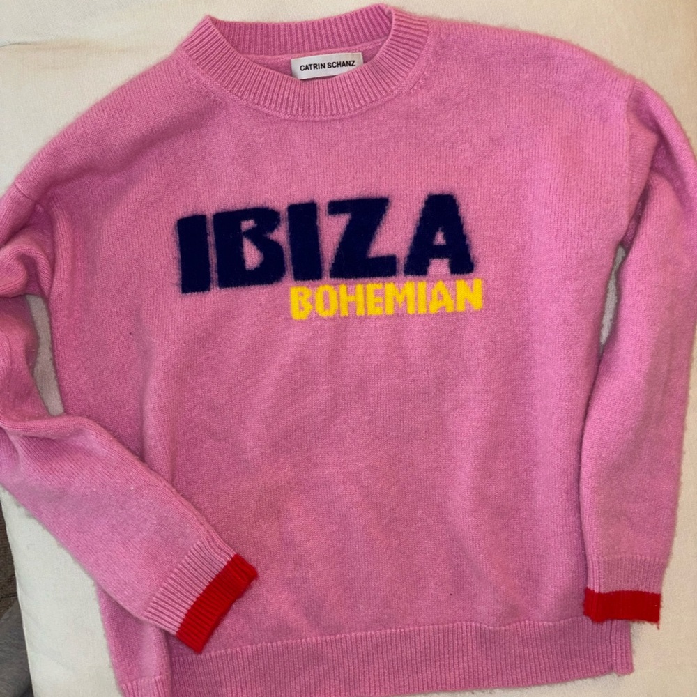 Pink Ibiza Bohemian Sweater